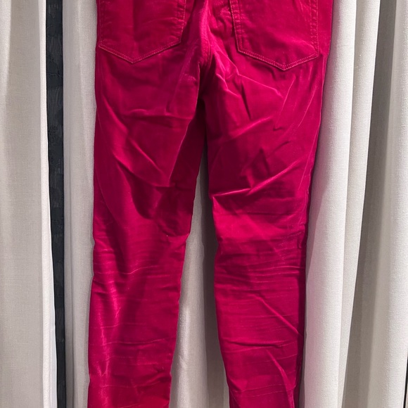 Loft Velvet Pink Pants - Picture 2 of 2